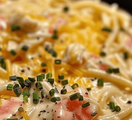 Creamy Crockpot Chicken Spaghetti Recipe Anas Food